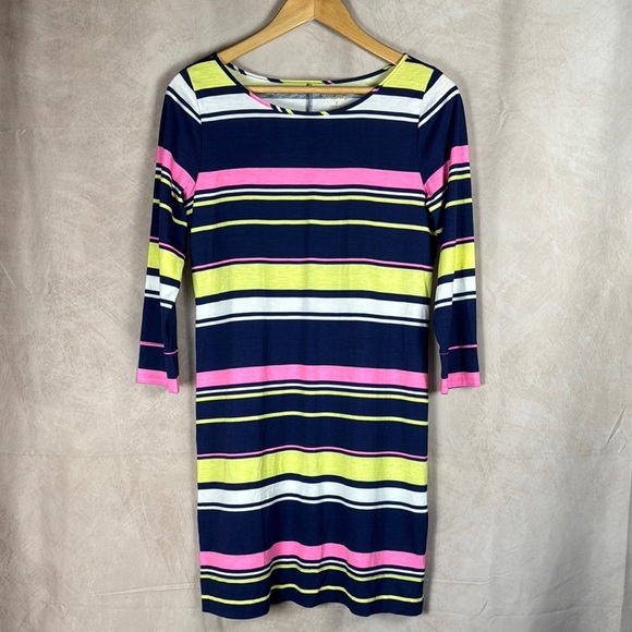 Lilly Pulizer Lets Get Together Marlowe T-shirt Dress Size Small Preppy Academia - Picture 1 of 11
